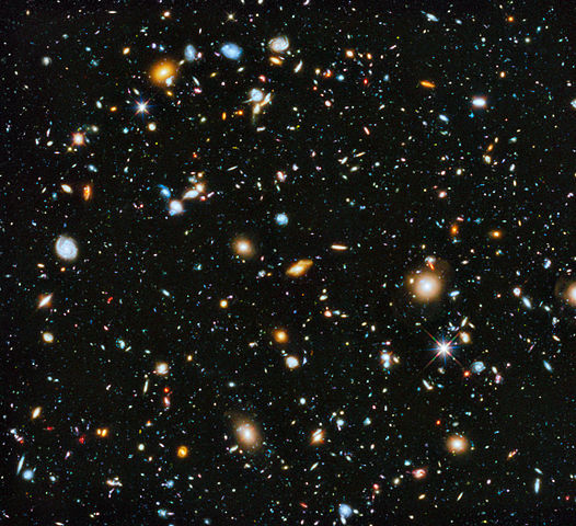 תמונת החלל העמוק של טלסקופ האבל, מראה כמה מהגלקסיות הרחוקות ביותר הידועות לנו | צילום: נאס״א