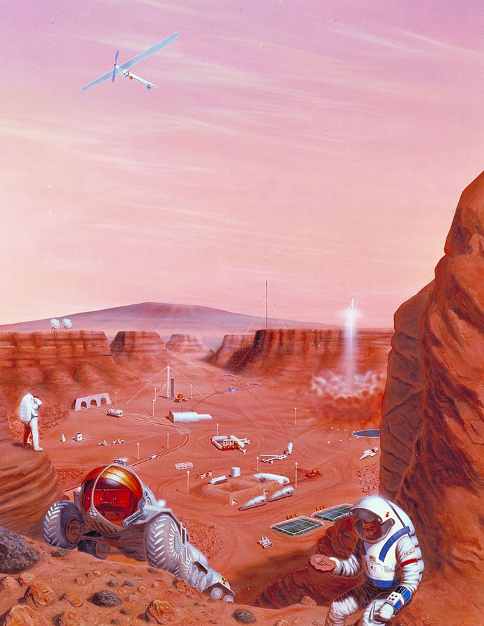 מה יהיה דרוש על מנת להגיע למאדים ולהישאר שם | הדמיה: NASA