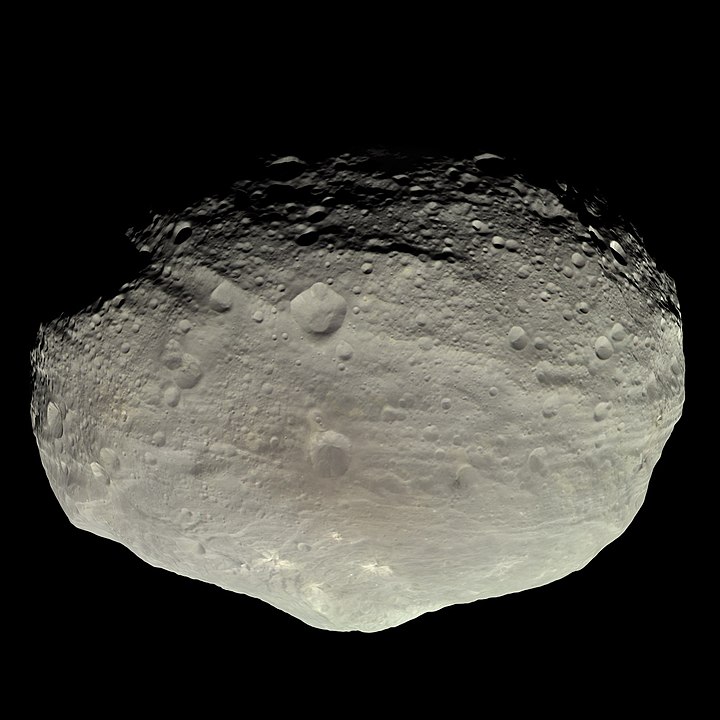 האסטרואיד וסטה, כפי שצולם ב-2011 על ידי הגששית שחר, ממרחק 5200 ק"מ. קרדיט: NASA/JPL/MPS/DLR/IDA/Björn Jónsson
