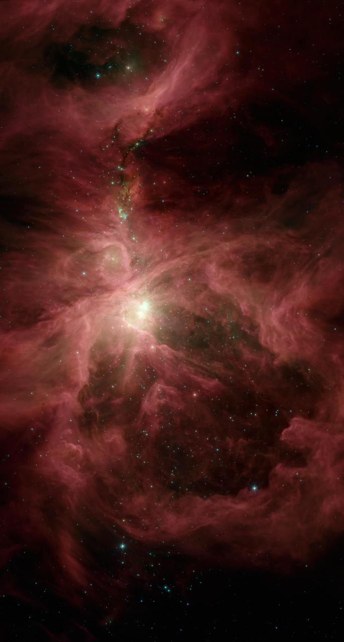 ערפילית אוריון | צילום: NASA/JPL-Caltech/Univ. of Toledo