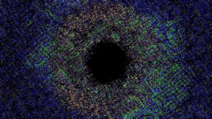 חורים שחורים בינוניים: תעלומה מדעית. אילוסטרציה: Alex Borland
