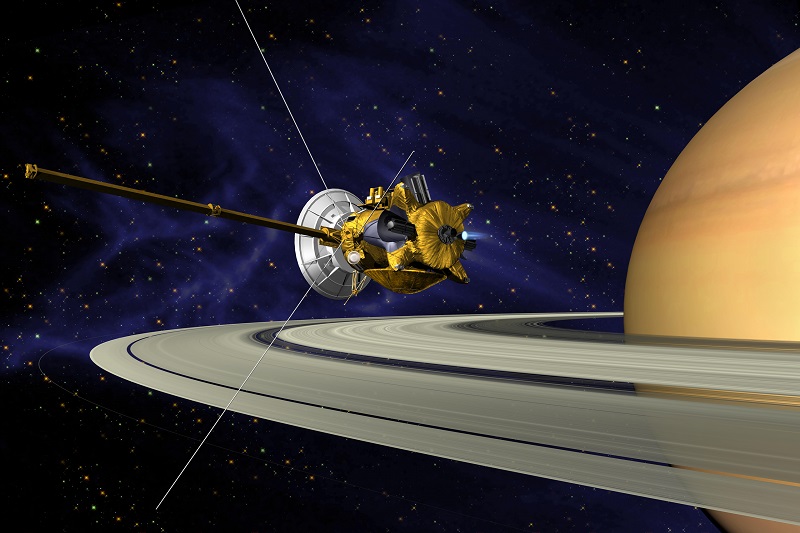 הדמיה של הגשושית קאסיני | אילוסטרציה: NASA