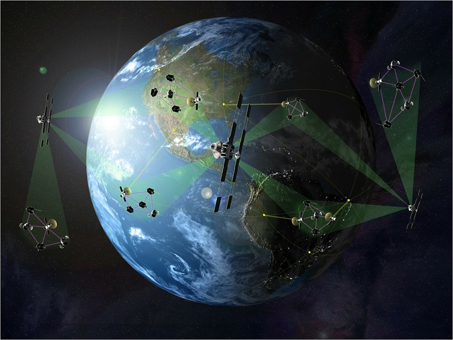 רשתות של אלפי לוויינים זעירים עשויות להחליף את לווייני התקשורת הגדולים