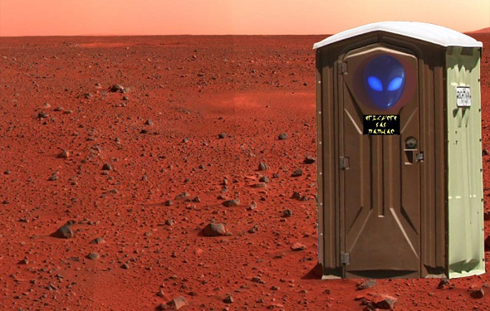 שירותים כימיים לחייזרים במאדים- כנראה לא המקור למתאן בכוכב האדום