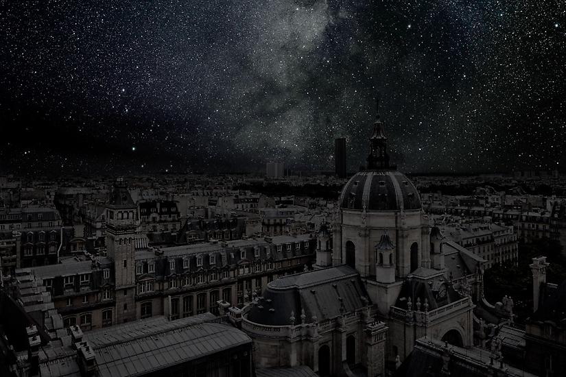 איך היתה נראית פריז, עיר האורות, ללא אורות מלאכותיים | צילום: THIERRY COHEN/DANZIGER GALLERY