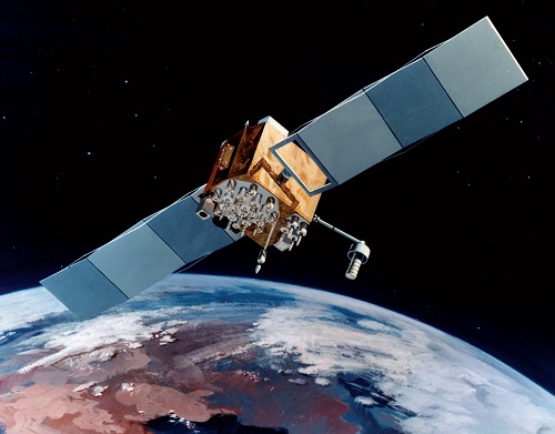 איור של לוויין GPS | קרדיט: NASA