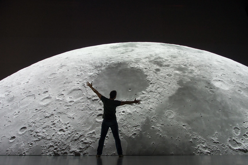 איך הגענו לירח. קרדיט: Ars Electronica