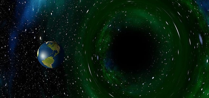 מה היה קורה אילו כדור הארץ היה סובב סביב חור שחור בעל מסה דומה לזו של השמש שלנו? קרדיט: pikist