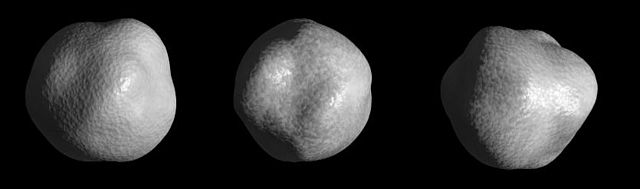 מודל ממוחשב של היעד הבא: האסטרואיד הכדורי KY26 1998. קרדיט: NASA