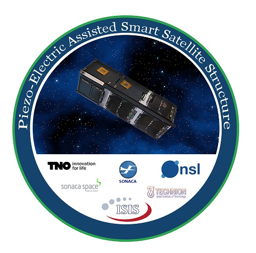 סמל המשימה של לוויין PEASSS | באדיבות NSL Satellites סמל המשימה של לוויין PEASSS | באדיבות NSL Satellites
