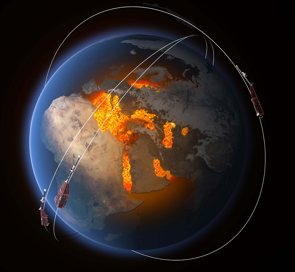 אילוסטרציה של כדור הארץ "שקוף", המאפשרת מבט אל פנים הפלנטה | קרדיט: ESA/ATG Medialab