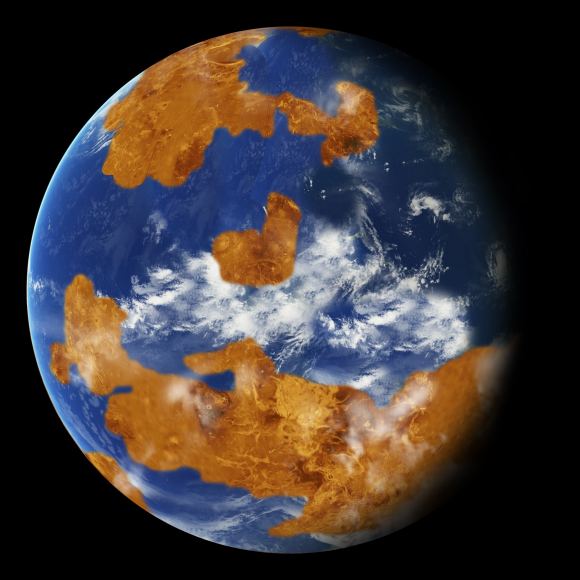 הדמיה של נוגה הקדום. קרדיט: NASA