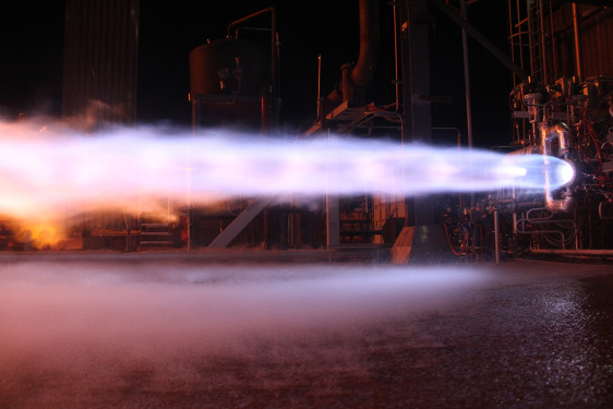 מנוע ה- BE-4 שישמש את משגר ה- New Glenn | קרדיט: Blue Origin