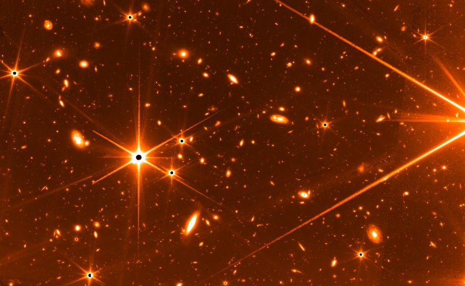 התמונה של האובייקטים העתיקים ביותר שצולמו ביקום (בינתיים). קרדיט: NASA/CSA/FGS