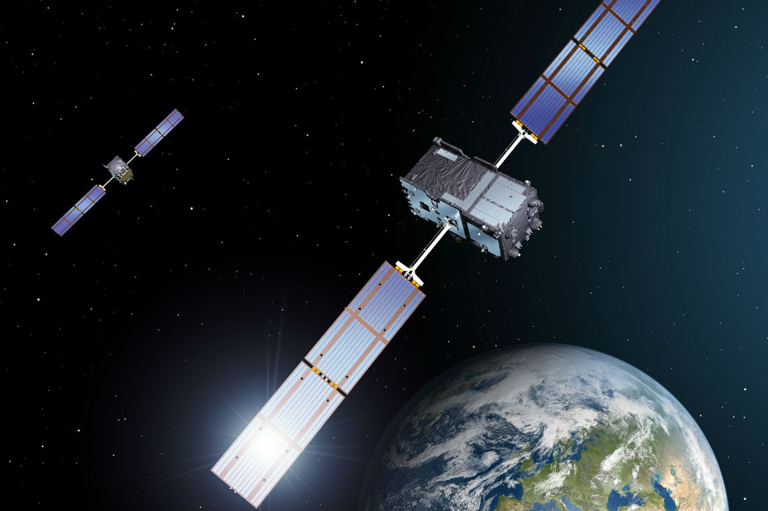 לווייני גלילאו- מערכת ה- GPS האירופאית | צילום: ESA