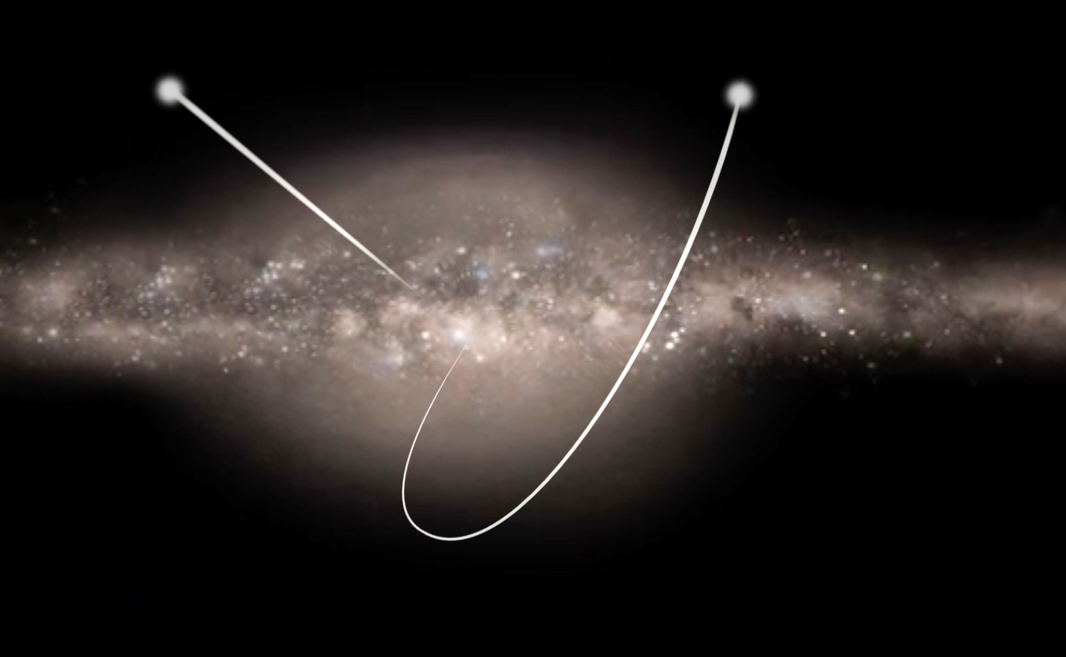 כוכב שמהירותו כה גבוהה שהיא מגיעה למהירות המילוט מהגלקסיה כולה | אילוסטרציה: ESA