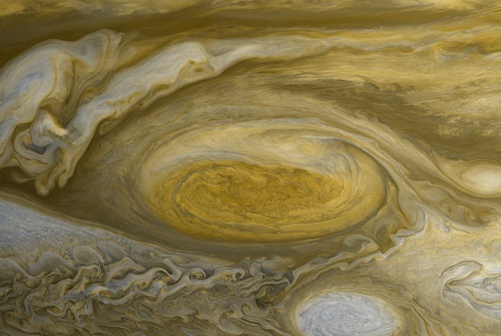 הכתם האדום הגדול של צדק | NASA/JPL הכתם האדום הגדול של צדק | NASA/JPL