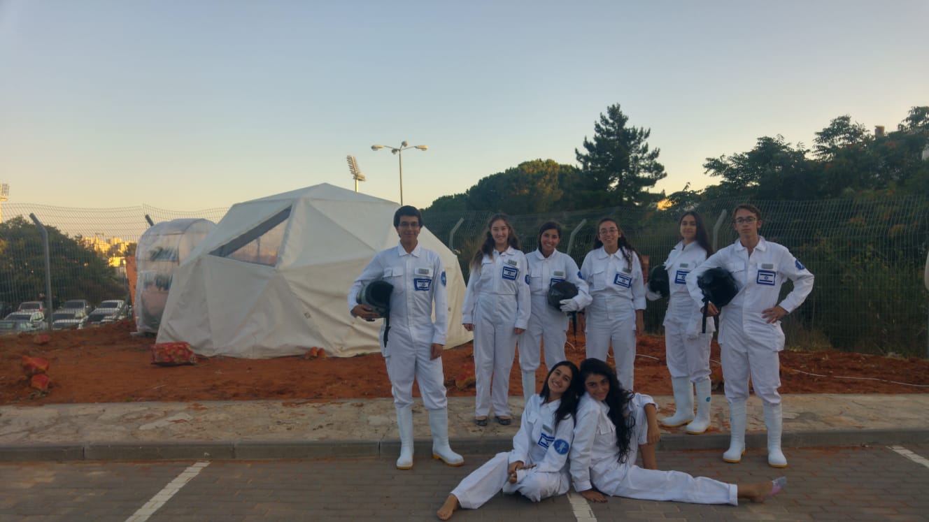 הדמיית מאדים של נוער שוחר מדע ע"ש מאירהוף הדמיית מאדים של נוער שוחר מדע ע"ש מאירהוף