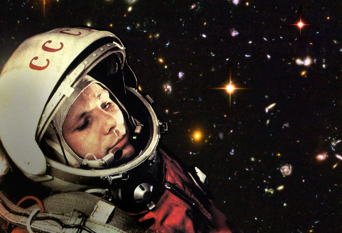 יורי גגארין, האדם הראשון בחלל. 
