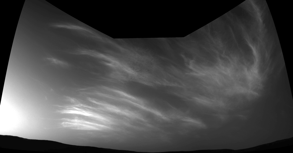 עננים בשמי מאדים