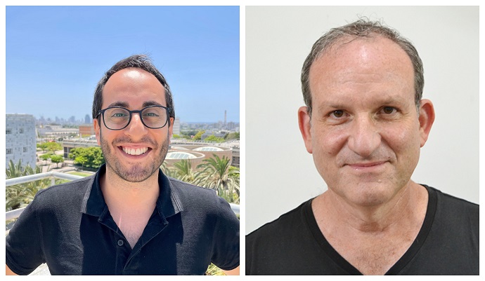 החוקרים שהשתתפו במחקר. מימין: פרופ' שי צוקר ואביעד פנחי. צילום: אוניברסיטת תל אביב החוקרים שהשתתפו במחקר. מימין: פרופ' שי צוקר ואביעד פנחי. צילום: אוניברסיטת תל אביב
