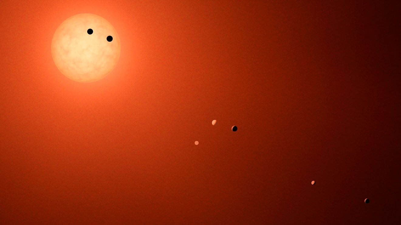הדמיית אמן של כוכבי לכת חוץ שמשיים. קרדיט: NASA/JPL-Caltech