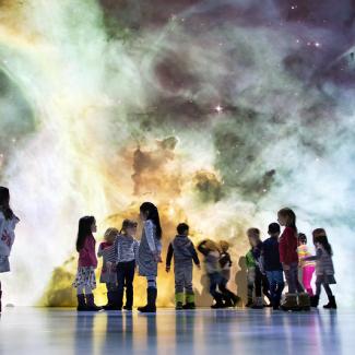 מטיסים אתכם לחלל. אילוסטרציה: Ars Electronica / Christopher Sonnleitner