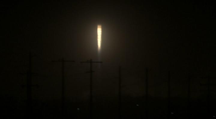 שיגור הפיירפליי אלפא מבסיס חיל האוויר ונדנברג בשבת. קרדיט: חיל החלל האמריקני