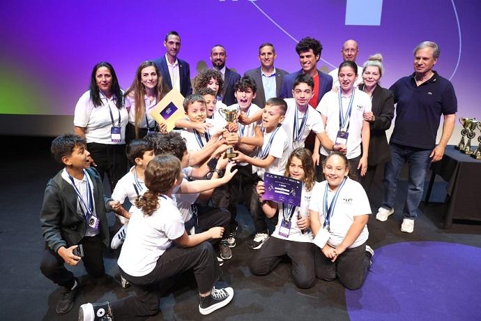 במקום הראשון בקטגוריית בתי הספר היסודיים: יצחק נבון כרמית. קרדיט צילום: מירי שמעונוביץ'