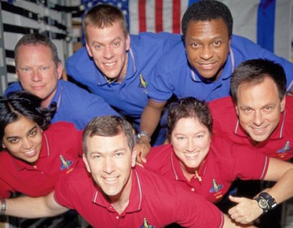 צוות מעבורת קולומביה | צילום: NASA