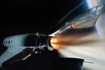 VSS Unity טסה לחלל