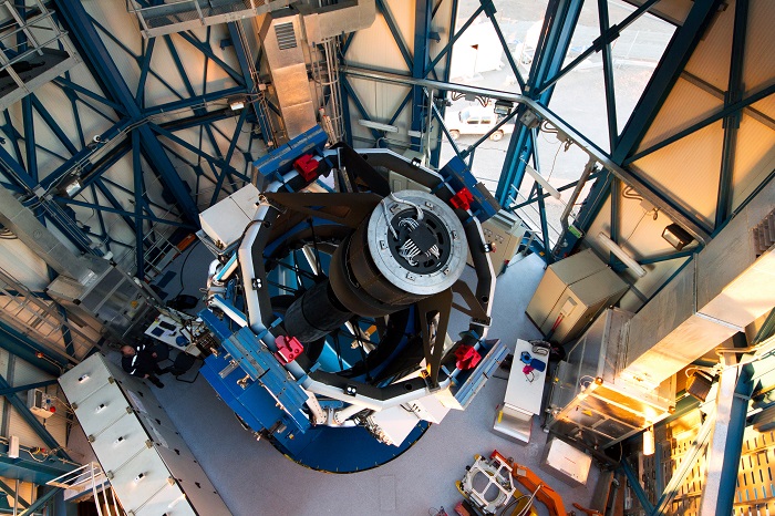 הטלסקופ הגדול מאוד (ללא ה-MUSE) במדבר אטקמה שבצ'ילה
